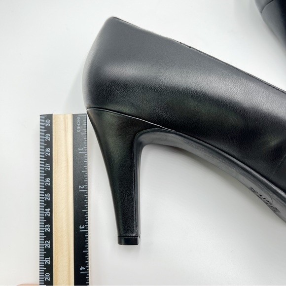 Naturalizer Womens Size 10 Michelle Black Leather Classic Heels Pumps Shoes NEW - Picture 14 of 15